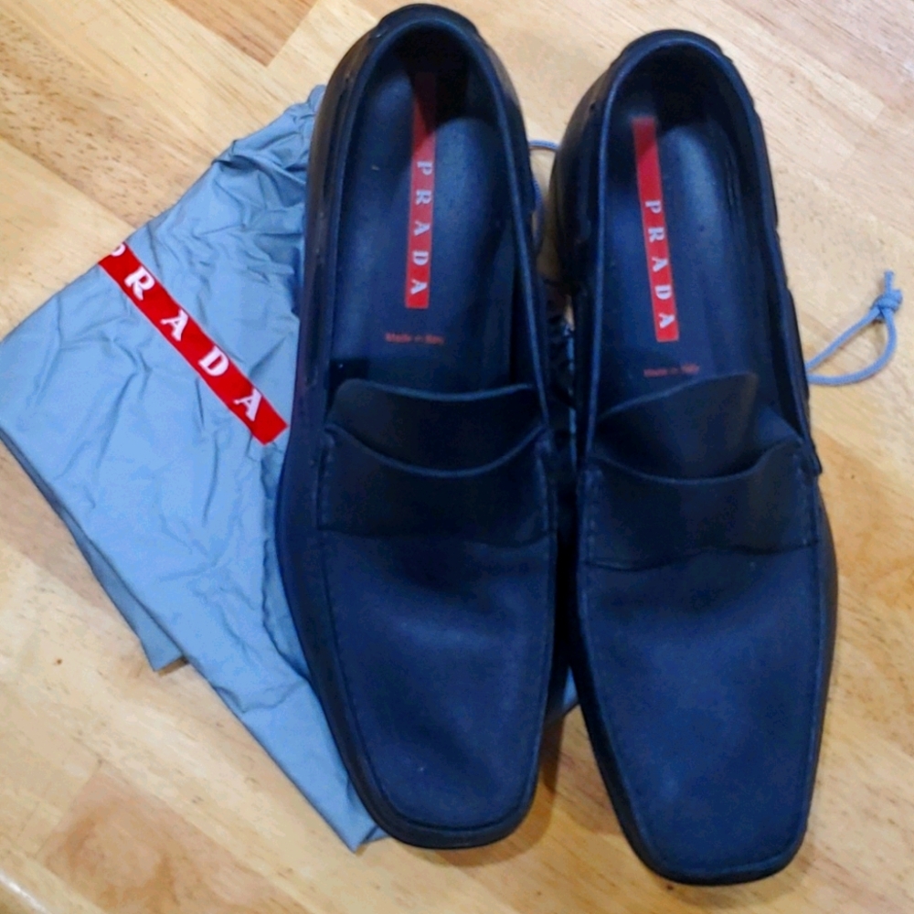 Men's Prada Penny Loafers